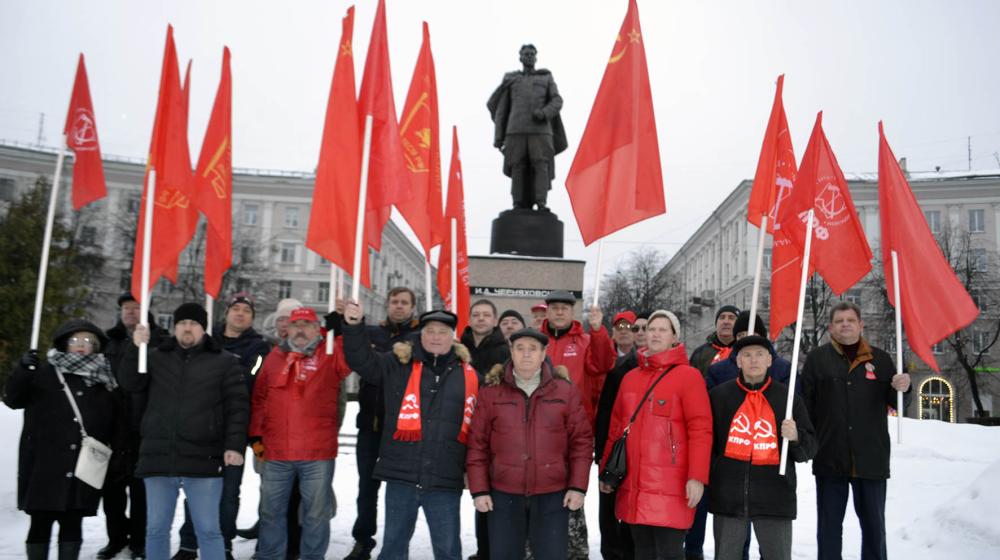 Воронежские коммунисты провели автопробег в честь 81-й годовщины освобождения города от немецко-фашистских захватчиков