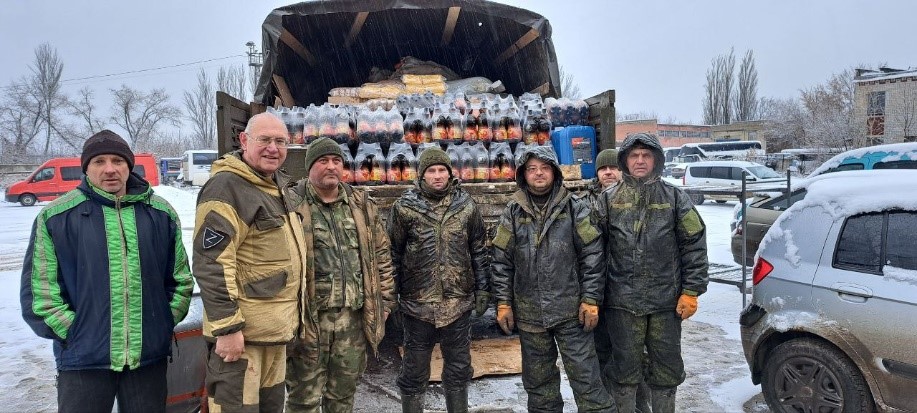 Гуманитарные грузы КПРФ поступают в ДНР своевременно