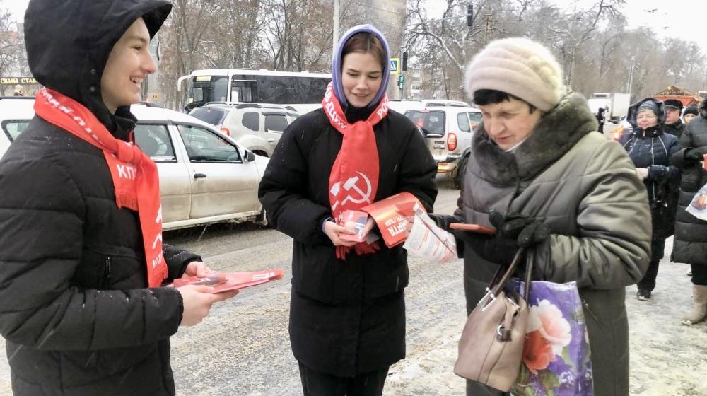 В Тульской области полным ходом идет агитация за кандидата в президенты от КПРФ Н.М. Харитонова