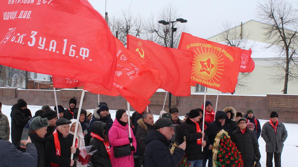 В Воронеже отметили 106-ю годовщину создания Красной Армии