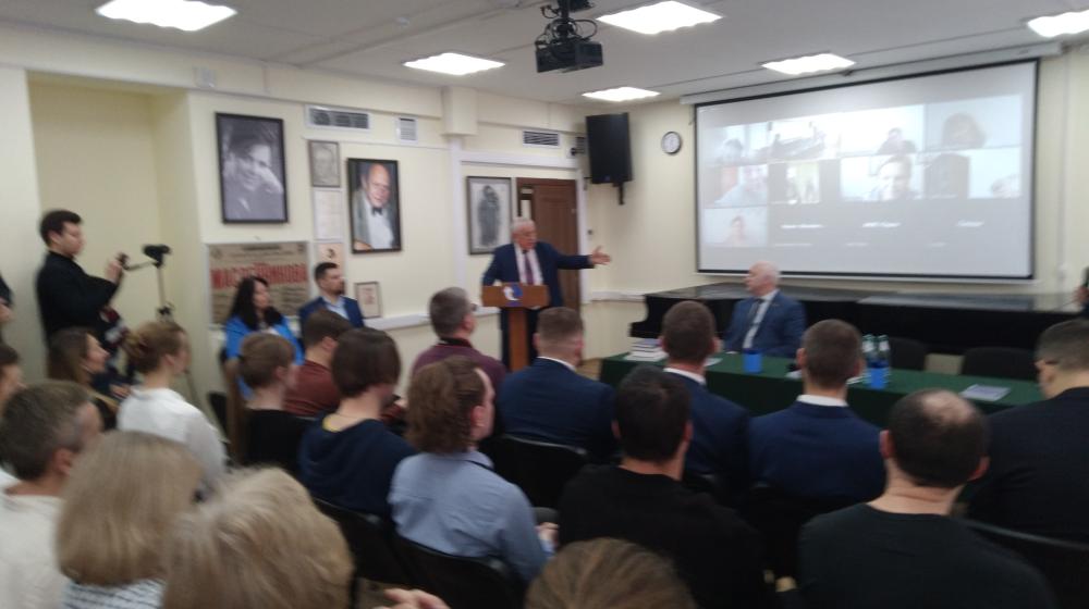 Н.М. Харитонов встретился в Москве с руководством и трудовым коллективом института геотехники и инженерных изысканий в строительстве