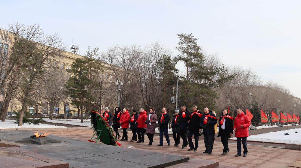 Волгоградская область. КПРФ достойно встретила очередную годовщину Сталинградской Победы