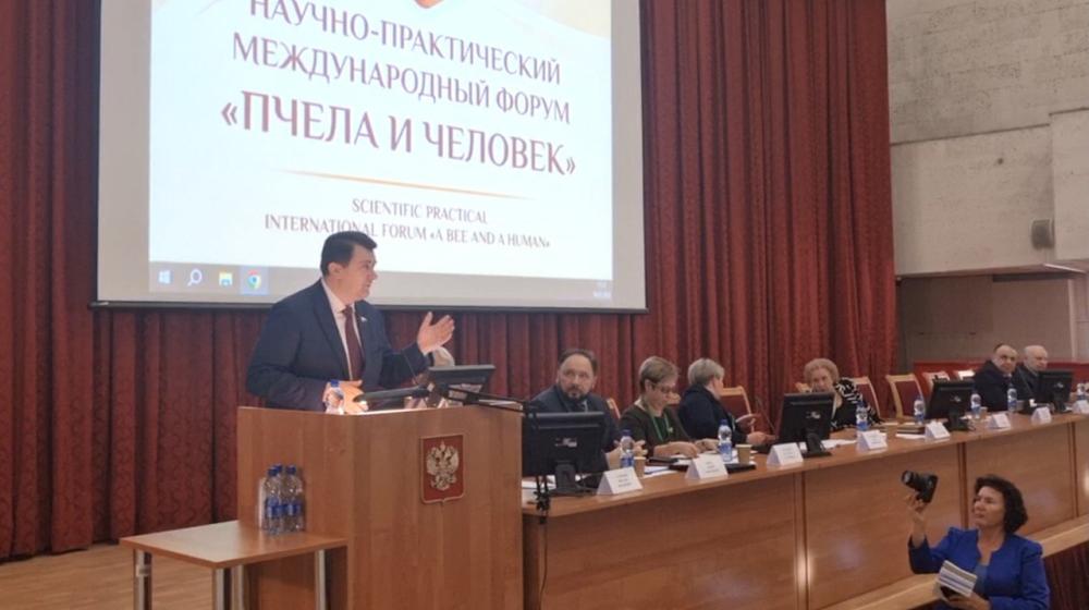 Олег Лебедев выступил на агроэкологическом форуме