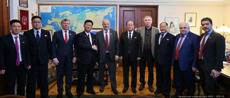 Г.А. Зюганов встретился в Москве с делегацией Трудовой партии Кореи