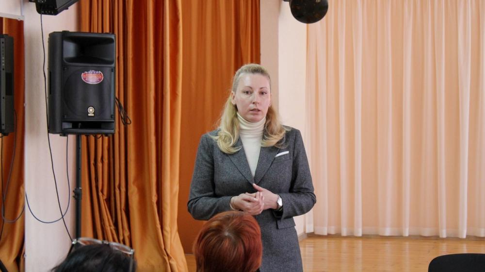 Удмуртия. Мария Дробот встретилась с трудовым коллективом детского дома в Балезино