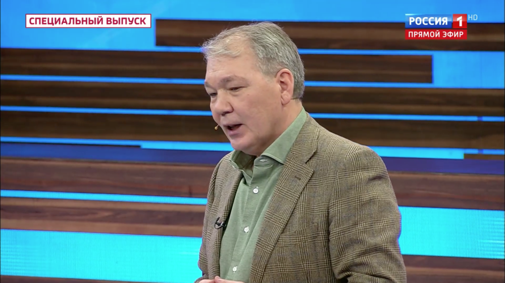 Леонид Калашников принял участие в программе телеканала Россия 1 «60 минут»