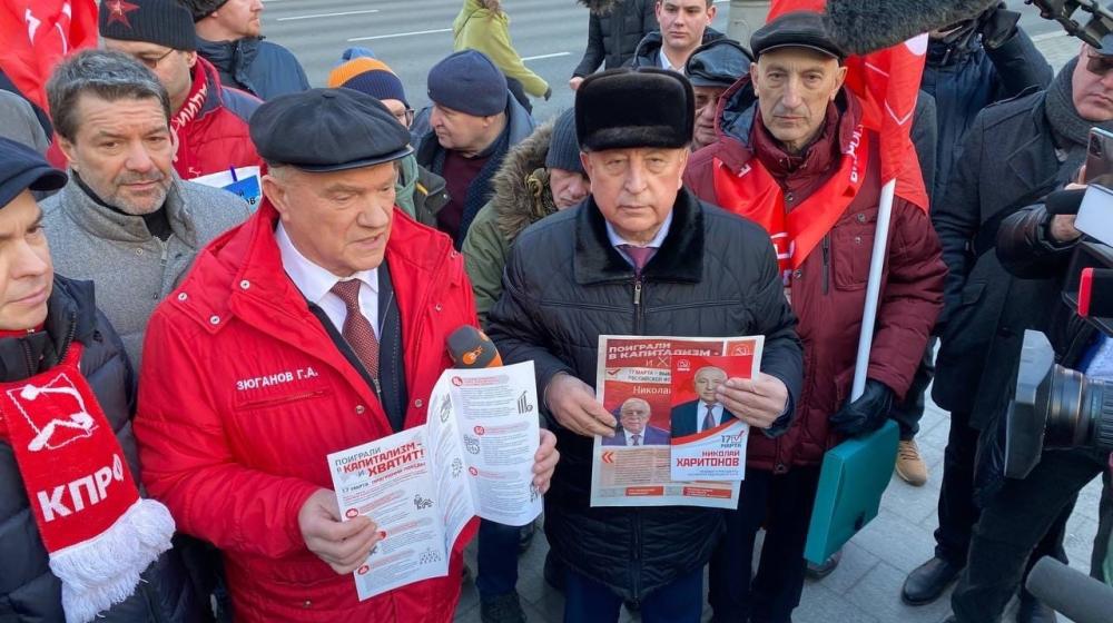 Николай Харитонов на улицах Москвы!