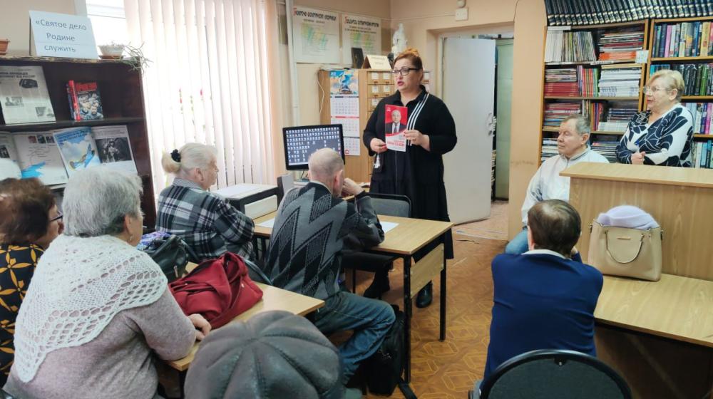 Ивановская область. Ирина Коростылева достойно представила программу Николая Харитонова на встрече с избирателями в городе Иваново