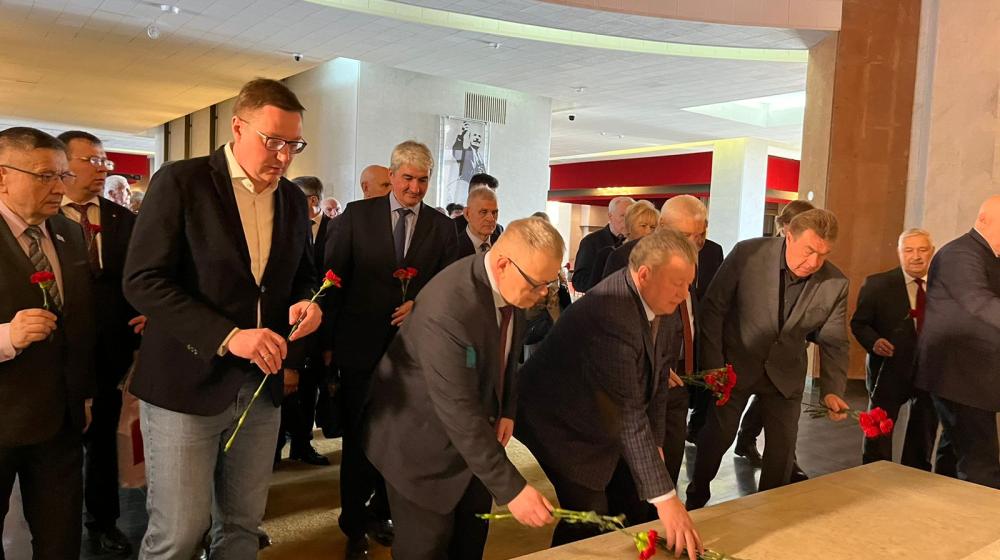 Секретарь МК КПРФ, руководитель фракции КПРФ в Мособлдуме Александр Наумов принял участие в работе X Съезда РУСО