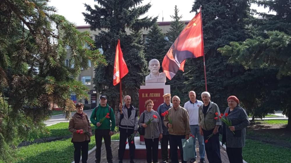 Тамбовские коммунисты достойно отметили День рождения В.И. Ленина