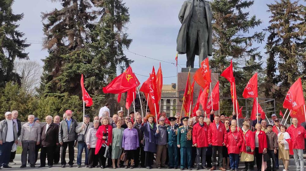 Митинг в честь дня рождения В.И. Ленина прошёл в Чебоксарах