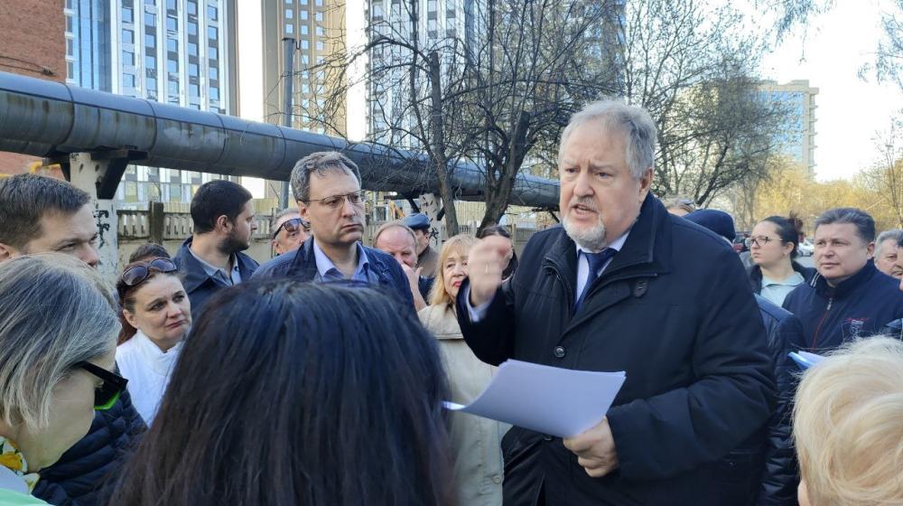 Москва. Сергей Обухов помогает жителям Ростокино отразить наступление застройщиков