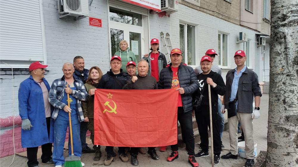 Запорожская область. Ленинский субботник в Мелитополе