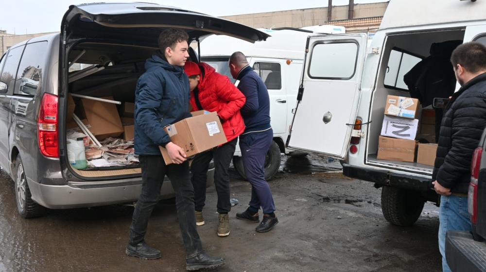 Из Ульяновской области состоялась отправка гуманитарной помощи