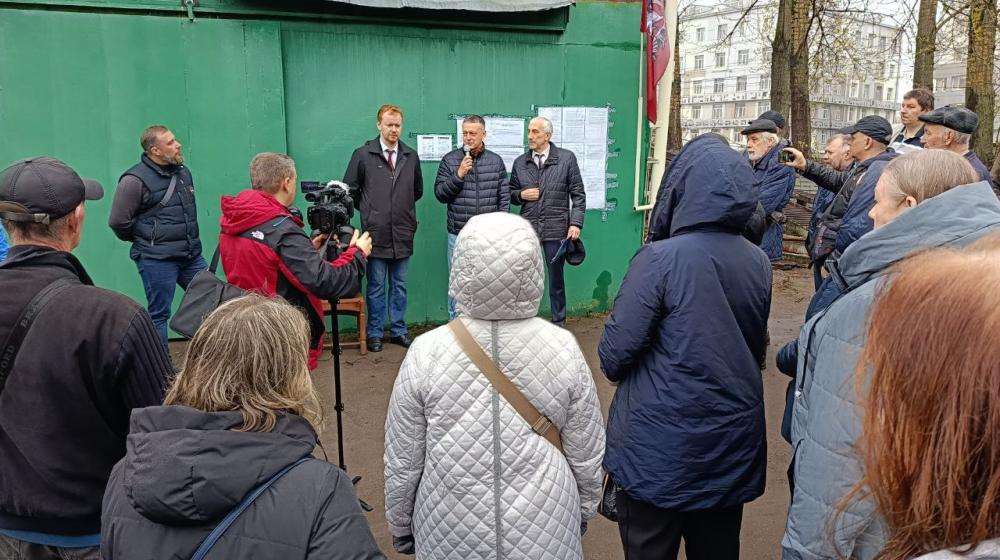 Д.А. Парфенов: «Защитить права гаражников в городе Москве в Тимирязевском»