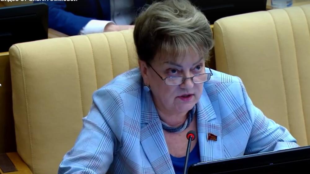 О.Н. Алимова: На заседании Госдумы рассмотрели поправки в Федеральный Закон «О теплоснабжении»