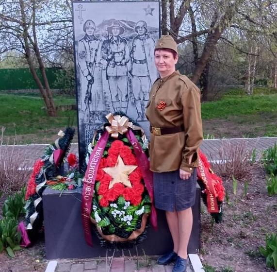 Калужский горком КПРФ, коммунисты микрорайона Куровской поздравили ветеранов с Днём Победы