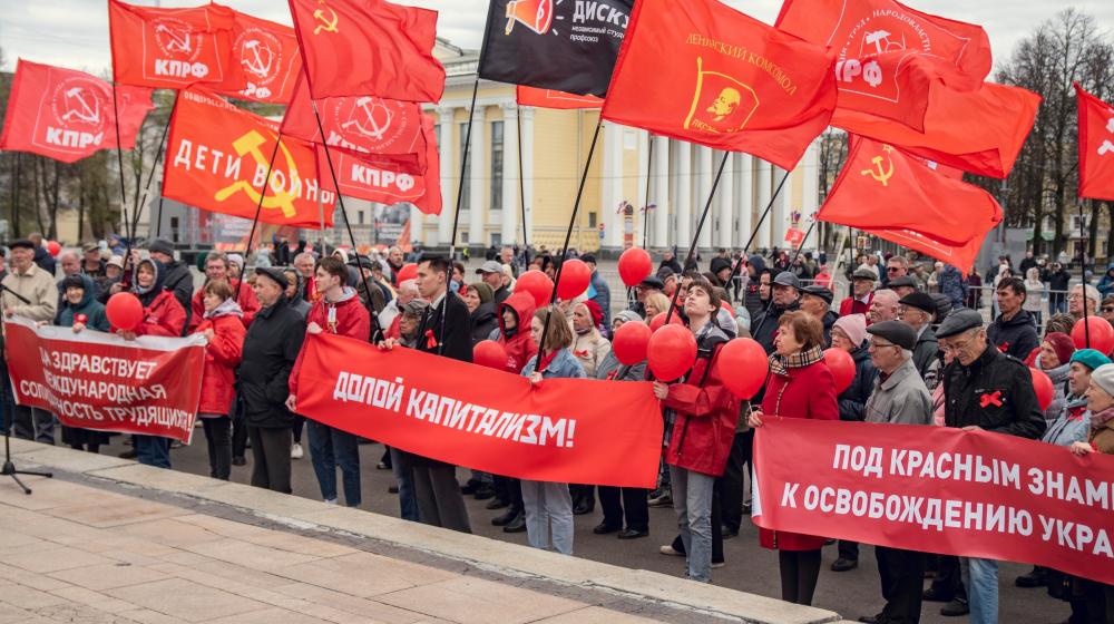 Репортаж о праздновании Первомая в Кировской области