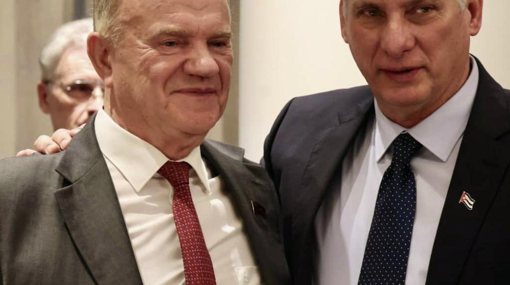 Президент Кубы, первый секретарь ЦК Коммунистической партии Кубы Мигель Диас-Канель Бермудес поздравил лидера КПРФ Г.А. Зюганова с юбилеем