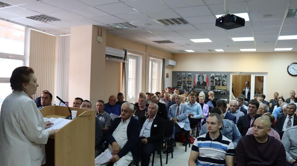 В Сталинградском областном отделении КПРФ прошел первый этап 56-ой отчетно-выборной Конференции