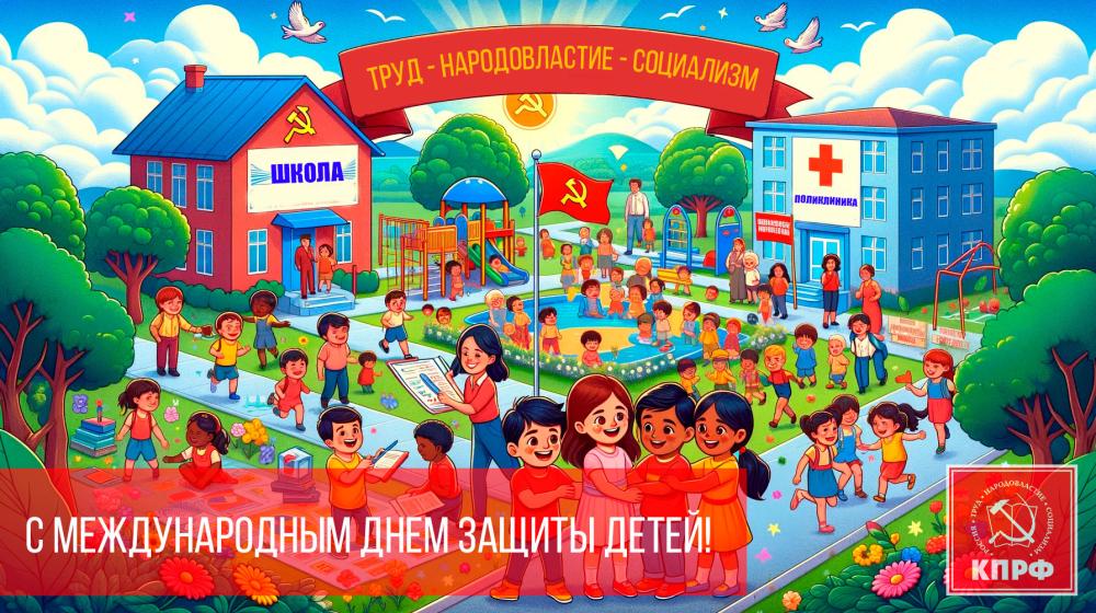 Поздравление Марии Дробот с Международным днем защиты детей