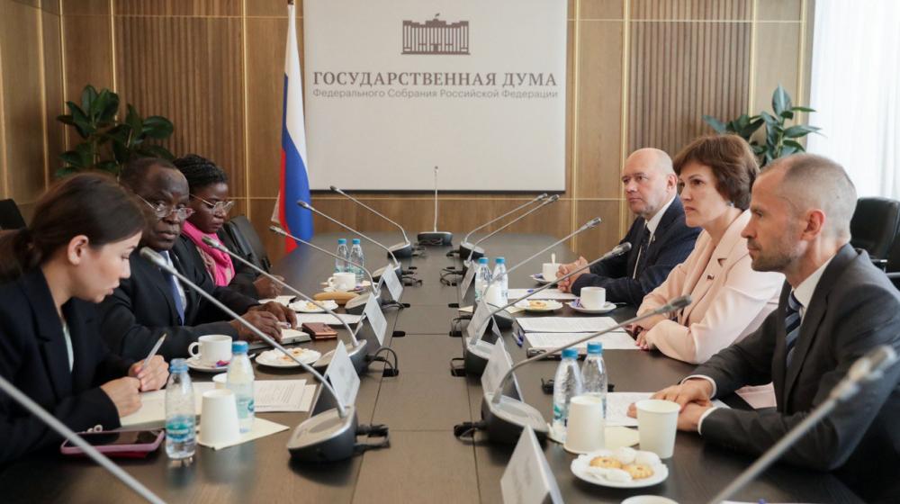 Группа депутатов под руководством Ирины Филатовой провела встречу с послом Намибии