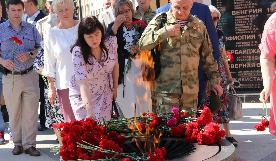 Рязанские коммунисты приняли участие в мероприятиях, посвященных Дню ветеранов боевых действий