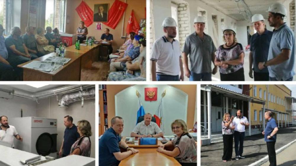 Депутаты-коммунисты Ольга Алимова и Владимир Есипов посетили город Красноармейск Саратовской области