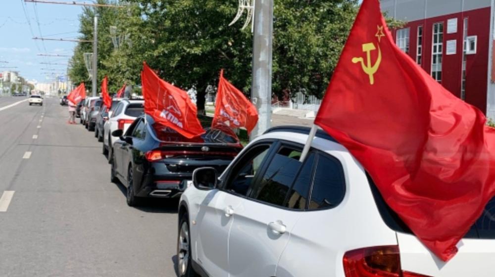 КПРФ организовала в Пензе автопробег в поддержку участников СВО