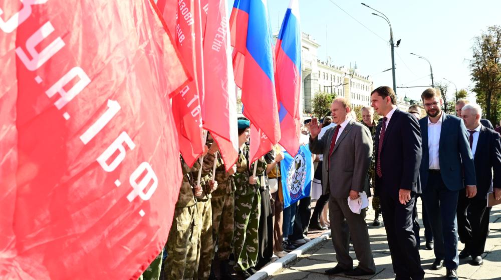 Завершился визит Г.А. Зюганова в Орловскую область