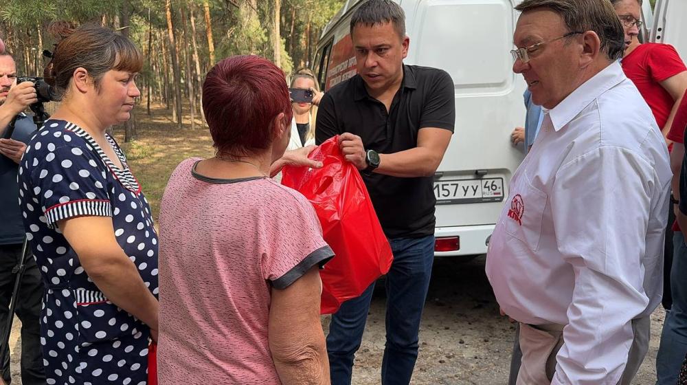 Ульяновские коммунисты благополучно завершили гуманитарный выезд в Курскую область