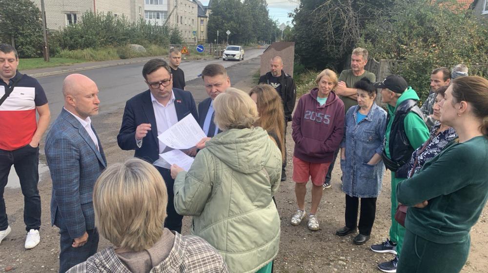 Владислав Егоров продолжает встречи с жителями Калининграда