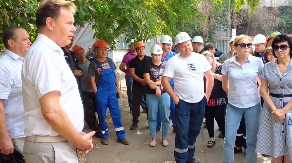В Астраханской области прошла встреча Николая Арефьева с судостроителями