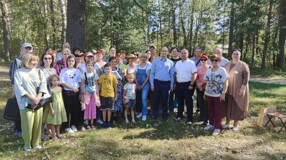 Депутат Рязанской облдумы Денис Сидоров принял участие в акции по защите Грачиной рощи