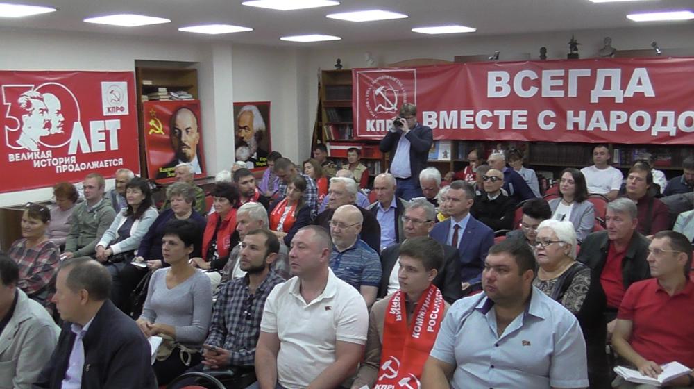Саратовские коммунисты подвели итоги выборной кампании