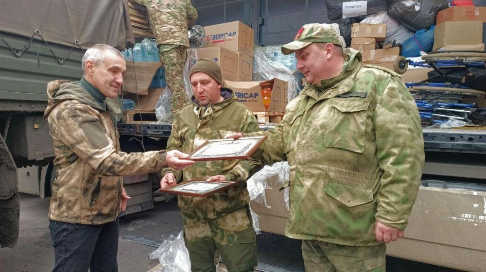 Нижегородские коммунисты доставили гуманитарный груз и передали военнослужащим СВО