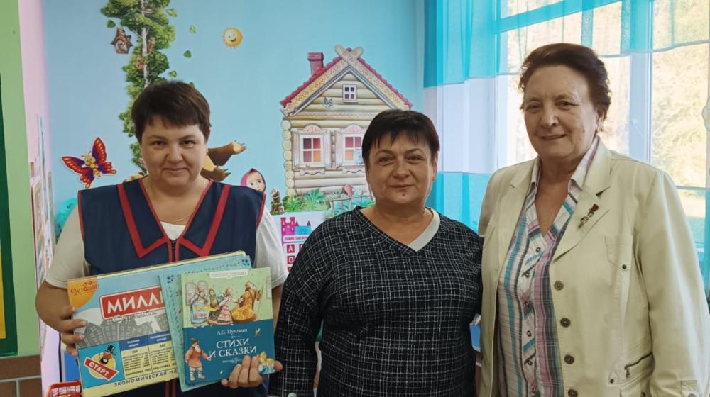 Волгоградская область. Тамара Головачева посетила Терновскую школу и детский сад Фроловского района