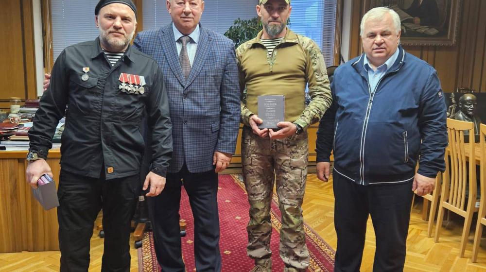 В.И. Кашин провел встречу с бойцами СВО