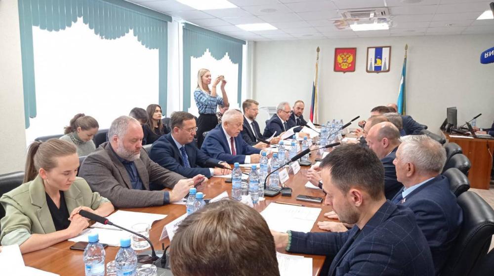 Репортаж о рабочей поездке Н.М. Харитонова в Сахалинскую область