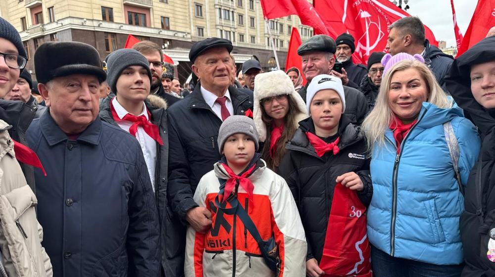 Ставропольские пионеры на Красной площади!