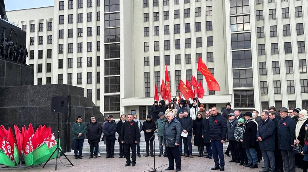 К.К. Тайсаев принял участие в праздновании Дня Октябрьской революции в Беларуси