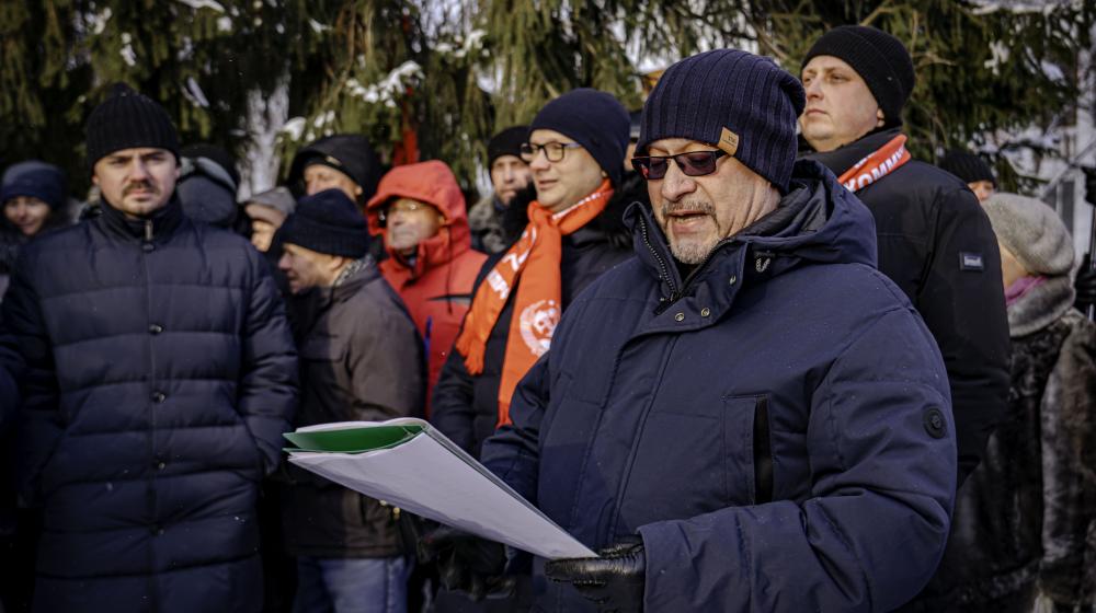 Свердловская область. Жители Ревды на акции протеста записали обращение полпреду Артёму Жоге