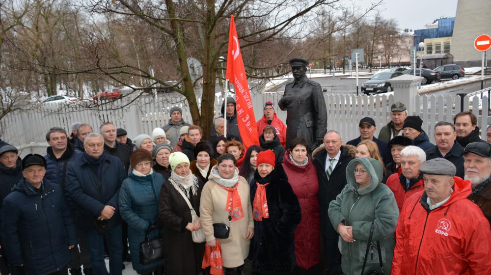 Открытие памятника И.В. Сталину в Вологде