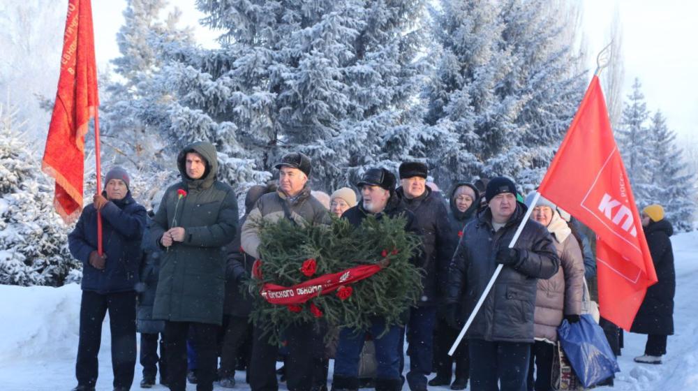 Омск. Андрей Алехин принял участие в мемориальной акции