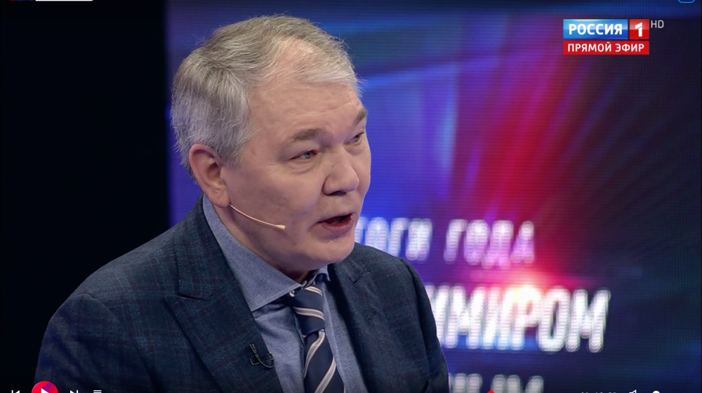 Леонид Калашников принял участие в программе «60 минут» на телеканале Россия1