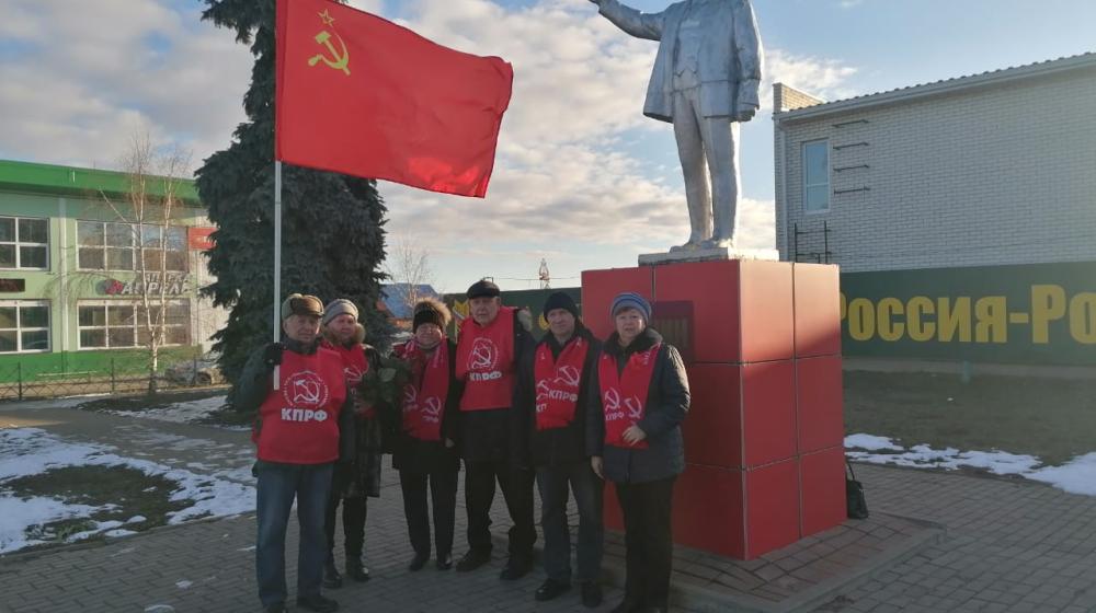 Тамбовская область. В День памяти В.И. Ленина