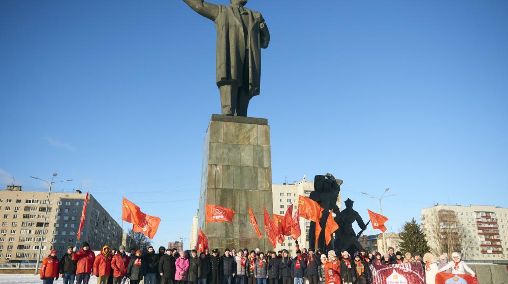В Нижнем Новгороде состоялось мероприятие, посвященное дню памяти Владимира Ильича Ленина