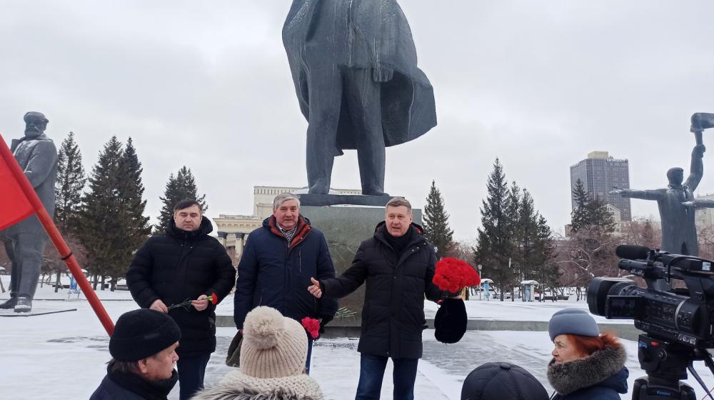 Анатолий Локоть: Мы живем в государстве, которое основал Владимир Ильич Ленин