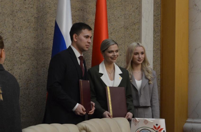 Представитель ЦК ЛКСМ РФ принял участие в визите делегации Молодежного парламента в Республику Беларусь
