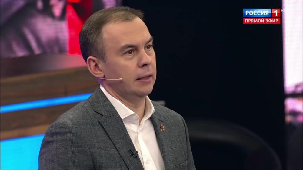 Юрий Афонин рассказал в эфире «России-1» о детско-юношеском форуме КПРФ, посвящённом 80-летию Великой Победы